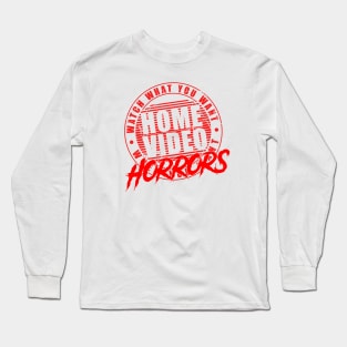 Disrupted Home Video Logo Long Sleeve T-Shirt